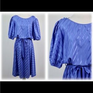 Vintage 1980s Dress Grand Avenue Secretary Dress 👗